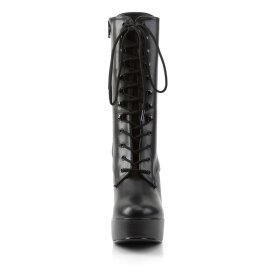Pleaser ELECTRA-1020 Stivaletti - Similpelle Nero/Nero...
