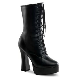 Pleaser ELECTRA-1020 Stivaletti - Similpelle Nero/Nero...