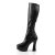 Pleaser ELECTRA-200Z Stivali - Similpelle Elasticizzato Nero EU-37 / US-7