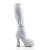 Pleaser ELECTRA-200Z Stivali - Vernice Elasticizzato Bianco EU-41 / US-11