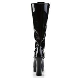 Pleaser ELECTRA-2020 Stivali - Vernice Nero EU-37 / US-7