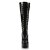 Pleaser ELECTRA-2020 Stivali - Vernice Nero EU-37 / US-7