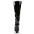 Pleaser ELECTRA-2020 Stivali - Vernice Nero EU-37 / US-7