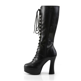 Pleaser ELECTRA-2020 Stivali - Similpelle Nero EU-37 / US-7