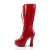 Pleaser ELECTRA-2020 Stivali - Vernice Rosso EU-37 / US-7