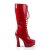 Pleaser ELECTRA-2020 Stivali - Vernice Rosso EU-39 / US-9