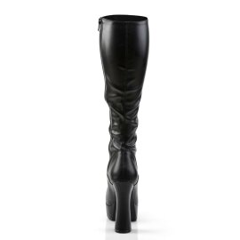 Pleaser ELECTRA-2023 Stivali - Similpelle Elasticizzato Nero EU-37 / US-7