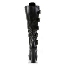 Pleaser ELECTRA-2042 Stivali - Similpelle Nero EU-37 / US-7