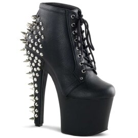Pleaser FEARLESS-700-28 Stivaletti - Similpelle Nero/Nero...