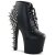 Pleaser FEARLESS-700-28 Stivaletti - Similpelle Nero/Nero Opaco EU-40 / US-10