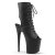 Pleaser FLAMINGO-1016 Stivaletti - Similpelle Nero/Nero Opaco EU-35 / US-5