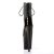 Pleaser FLAMINGO-1016 Stivaletti - Similpelle Nero/Nero Opaco EU-38 / US-8