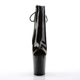 Pleaser FLAMINGO-1018 Stivaletti - Vernice Nero/Nero...