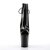 Pleaser FLAMINGO-1018 Stivaletti - Vernice Nero/Nero EU-35 / US-5