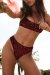 Rolling Shorts Vento Paillettes Bordeaux M