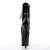 Pleaser FLAMINGO-1020 Stivaletti - Vernice Nero/Nero EU-40 / US-10