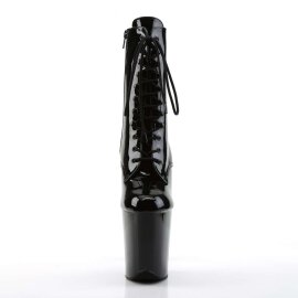 Pleaser FLAMINGO-1020 Stivaletti - Vernice Nero/Nero...