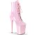 Pleaser FLAMINGO-1020 Stivaletti - Vernice Rosa Baby/Rosa Baby EU-35 / US-5