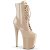 Pleaser FLAMINGO-1020 Stivaletti - Vernice Nude/Nude EU-40 / US-10