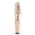 Pleaser FLAMINGO-1020 Stivaletti - Vernice Nude/Nude EU-39 / US-9