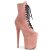 Pleaser FLAMINGO-102FS Stivaletti - Finto Camoscio Rosa Baby EU-35 / US-5