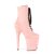 Pleaser FLAMINGO-102FS Stivaletti - Finto Camoscio Rosa Baby EU-35 / US-5