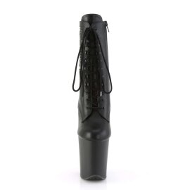 Pleaser FLAMINGO-1020PK Stivaletti - Similpelle Nero/Nero...