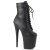 Pleaser FLAMINGO-1020PK Stivaletti - Similpelle Nero/Nero Opaco EU-38 / US-8