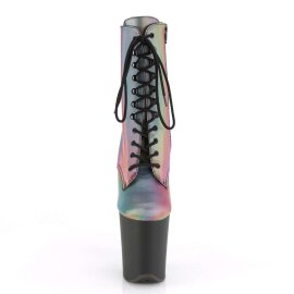 Pleaser FLAMINGO-1020REFL Stivaletti - Arcobaleno...