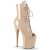 Pleaser FLAMINGO-1021 Stivaletti - Vernice Nude/Nude EU-36 / US-6