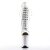 Pleaser FLAMINGO-1021 Stivaletti - Vernice Bianco/Bianco EU-35 / US-5