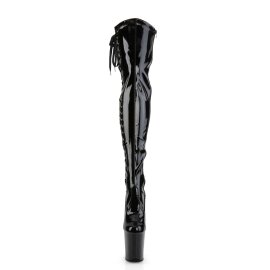 Pleaser FLAMINGO-3050 Stivali Sopra Il Ginocchio Vernice...