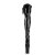 Pleaser FLAMINGO-3050 Stivali Sopra Il Ginocchio Vernice Elasticizzato Nero/Nero EU-37 / US-7
