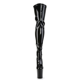 Pleaser FLAMINGO-3063 Stivali Sopra Il Ginocchio Vernice...