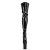 Pleaser FLAMINGO-3063 Stivali Sopra Il Ginocchio Vernice Elasticizzato Nero/Nero EU-37 / US-7