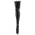 Pleaser FLAMINGO-3063 Stivali Sopra Il Ginocchio Vernice Elasticizzato Nero/Nero EU-37 / US-7