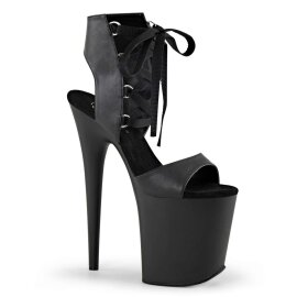Pleaser Sandali FLAMINGO-800-14 Similpelle Nero/Nero...