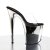 Pleaser Mules FLAMINGO-801 Trasparente/Argento Cromato EU-37 / US-7