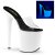 Pleaser Mules FLAMINGO-801UV Trasparente/Bianco Neon EU-40 / US-10
