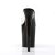 Pleaser Mules FLAMINGO-802 Trasparente/Nero EU-37 / US-7