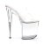 Pleaser Mules FLAMINGO-802 Trasparente/Trasparente EU-37 / US-7