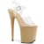 Pleaser Sandali FLAMINGO-808 Trasparente/Crema EU-35 / US-5