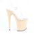 Pleaser Sandali FLAMINGO-808 Trasparente/Crema EU-35 / US-5
