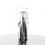 Pleaser Sandali FLAMINGO-808 Trasparente/Argento Cromato EU-37 / US-7