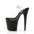 Pleaser Sandali FLAMINGO-808ABLS Trasparente/Nero StrassEU-35 / US-5