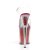Pleaser Sandali FLAMINGO-808G Trasparente/Rosso Glitter EU-37 / US-7