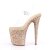 Pleaser Sandali FLAMINGO-808LG Trasparente/Dorato Rosa Multi Glitter EU-36 / US-6
