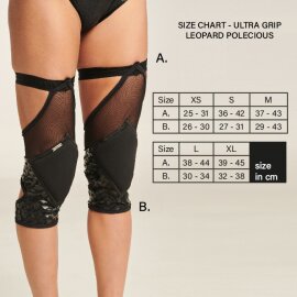 Paradise Chick Ginocchiere Polecious Maglia Nero M