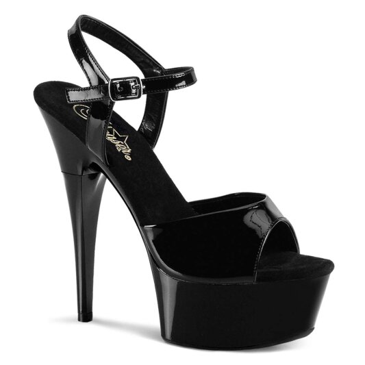 Pleaser Sandali CAPTIVA-609 Nero EU-38 / US-8