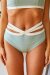 Zasha Polewear Shorts Aimee Vita Bassa Ciano Scuro B-Stock